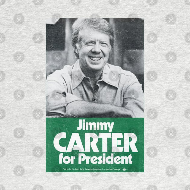 Jimmy Carter for President 1976 presidential campaign poster vintage by KellyDesignCompany